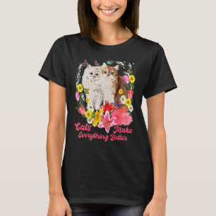 Katt Uttalande Kittel Katt Kattägare Män Kvinnor T Shirt