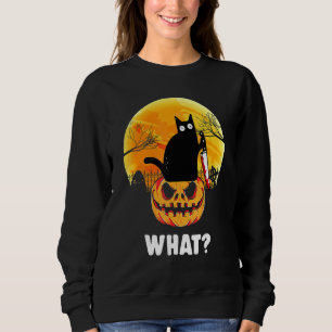 Katt vad svart katt mörkt katt med Knivar T Shirt