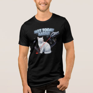 Katt vägrar att leka (Inte idag Satan) T Shirt