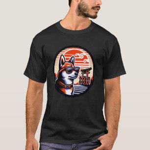 Katt vid Inari-helgedomen, Fushimi och Yasaka-helg T Shirt