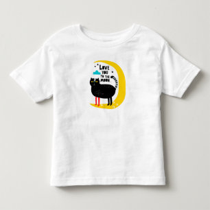 Katt vid måne t shirt