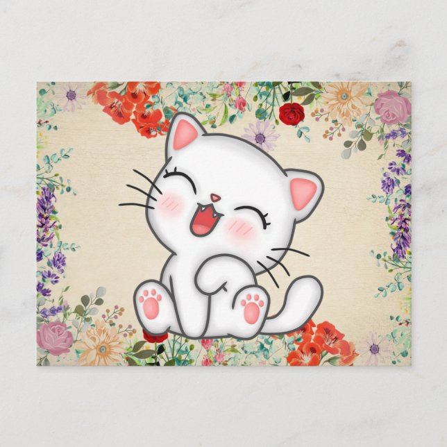 Katt Vykort (Framsida)