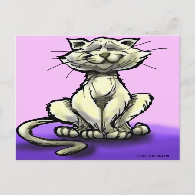 Katt Vykort (Framsida)