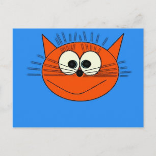 katt vykort