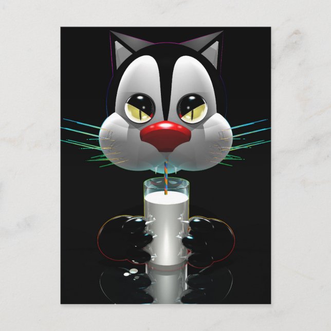 Katt Vykort (Framsida)