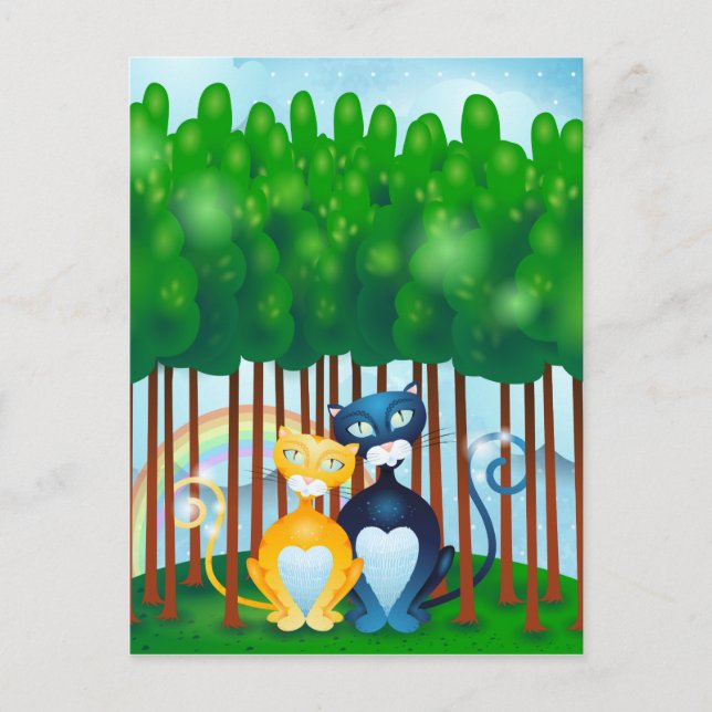 Katt Vykort (Framsida)