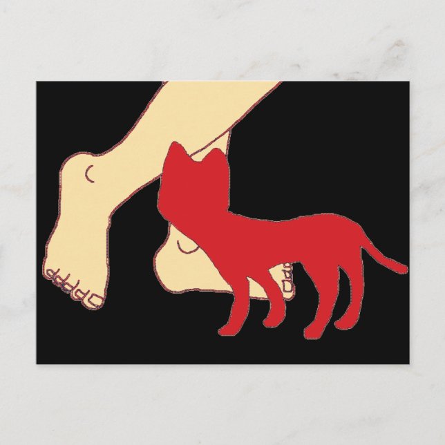 Katt Vykort (Framsida)