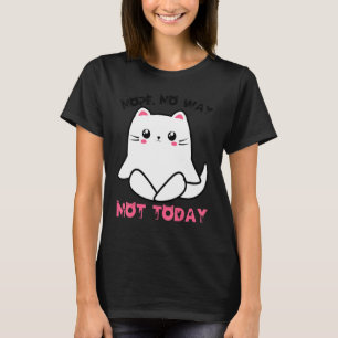 Katt Yoga Kattunge Nej Nej På Inget Sätt Katter In T Shirt