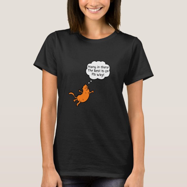 Katta Häng kvar T Shirt (Framsida)