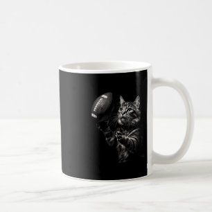 Kattade kvinnor i den amerikanska fotbollsklassen kaffemugg