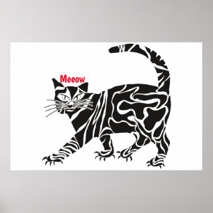 Kattaffisch Poster