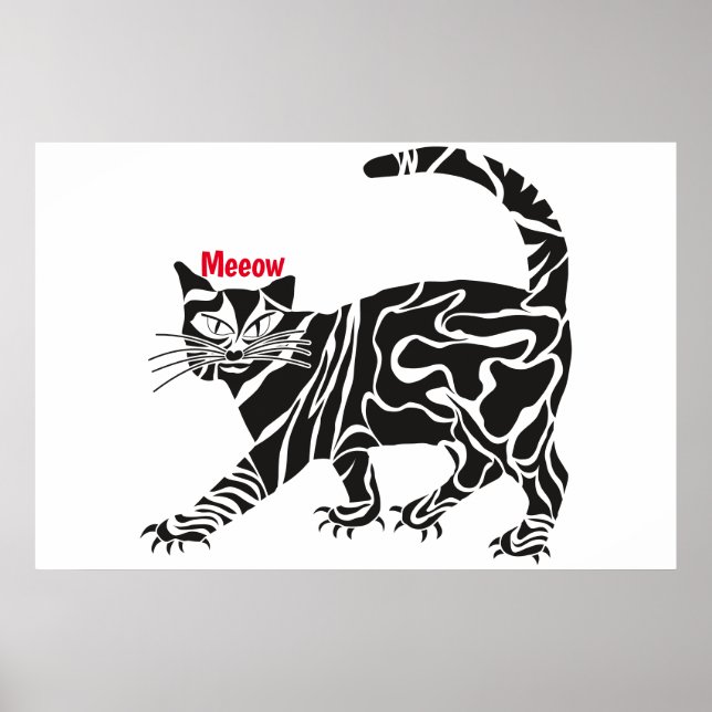 Kattaffisch Poster (Framsidan)