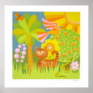 Kattaffischen Poster