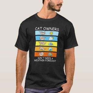 Kattägare behöver ingen västerluddsprognos för en t shirt