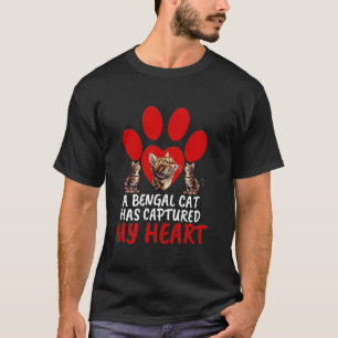 Kattägare EN BENGALKATT HAR FÅNGAT MITT HJÄRTA Rol T Shirt