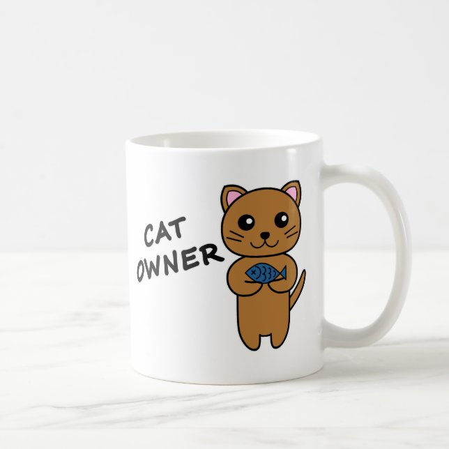 KATTÄGARE Kaffe Mugg (Höger)