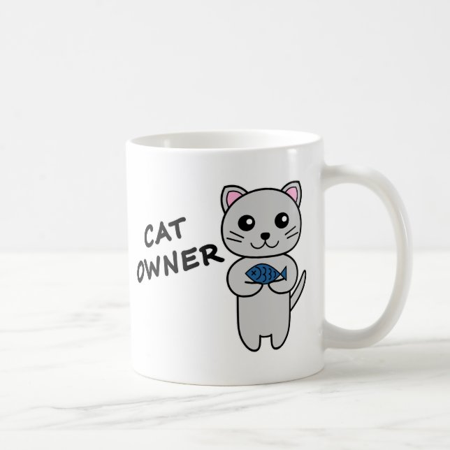 KATTÄGARE Kaffe Mugg (Höger)