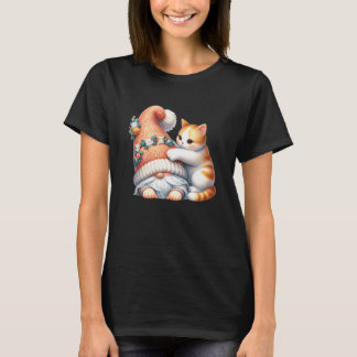 Kattägare måste ha med gosig kattfarfar Gnome T Shirt
