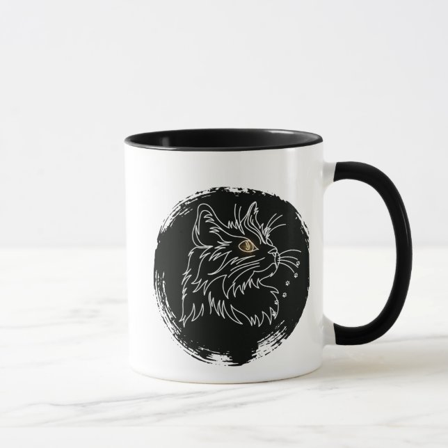 Kattälskar Design Mugg (Höger)