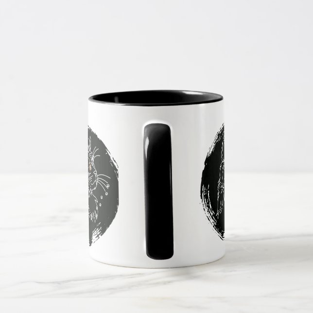 Kattälskar Design Mugg (Handtag)