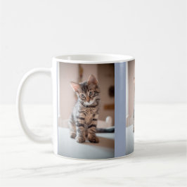 Kattälskare 3 Anpassade Bilder Kaffemugg