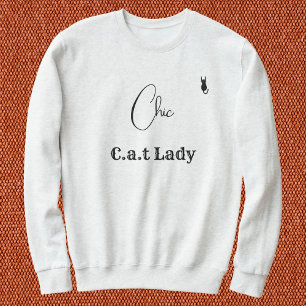 Kattälskare Ask- och svart anpassad kattmamma T Shirt