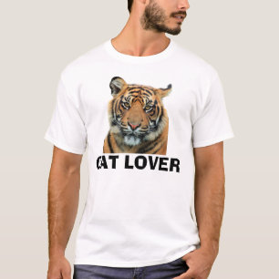 KATTÄLSKARE, Bengal tigerT-tröja Tee Shirt