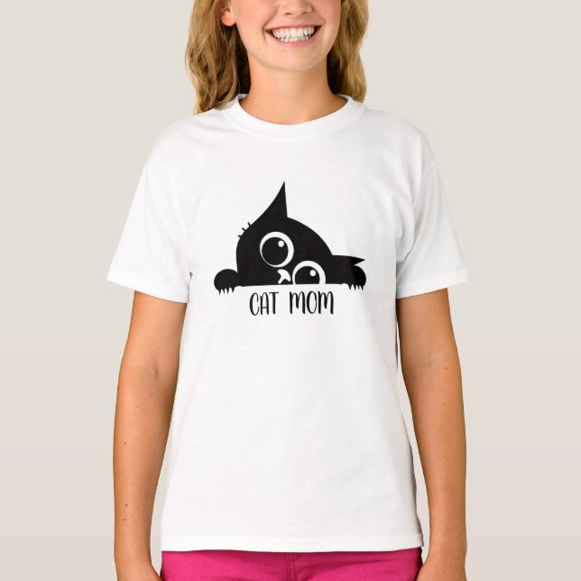 Kattälskare design t shirt (Framsida)