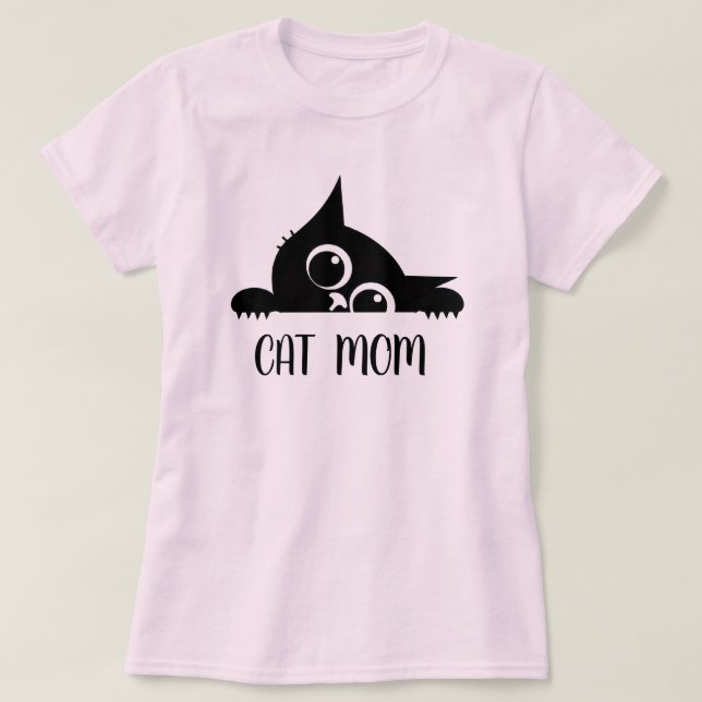 Kattälskare designar t shirt (Design framsida)