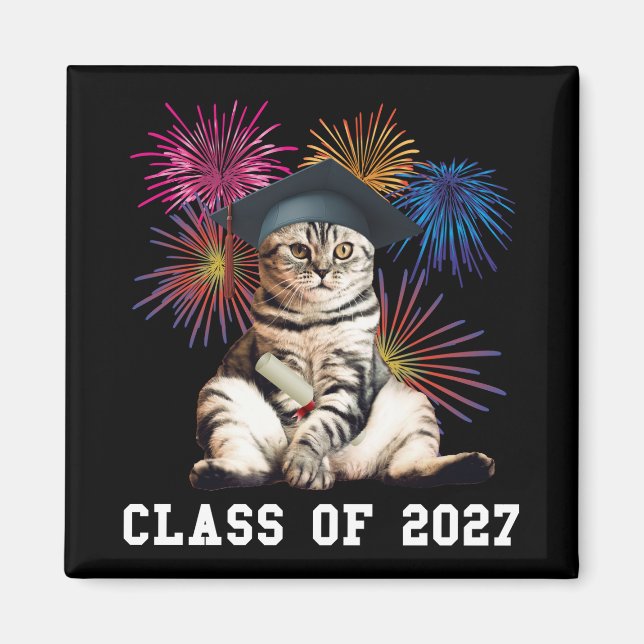 Kattälskare från 2027 magnet (Framsidan)