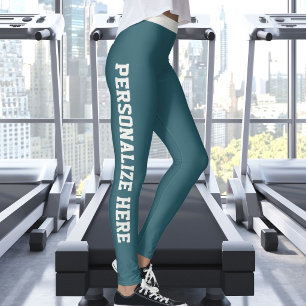 Kattälskare Husdjursmamma Mörk Teal Neutral Person Leggings