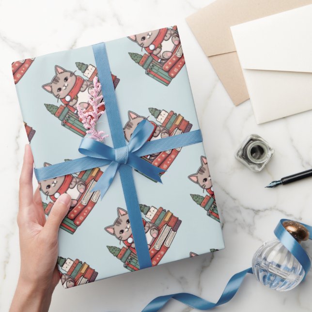 Kattälskare i bok älskare presentpapper (Gifting)