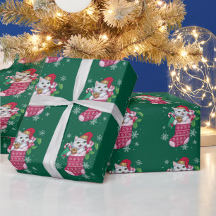 Kattälskare jul roliga kattägare presentpapper