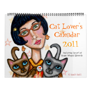 Kattälskare kalender för 2011