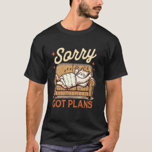 Kattälskare Kattmamma Kattperson Humor Tyvärr Har T Shirt