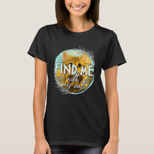 Kattälskare Kattmamma Kattperson Pälsmamma Hittar  T Shirt