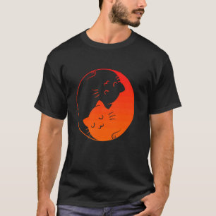 Kattälskare kinesisk tecken Kina Fan Tecken Symbol T Shirt