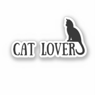 Kattälskare Klistermärken