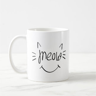 Kattälskare Meow Kaffemugg