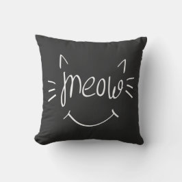 Kattälskare Meow Kudde