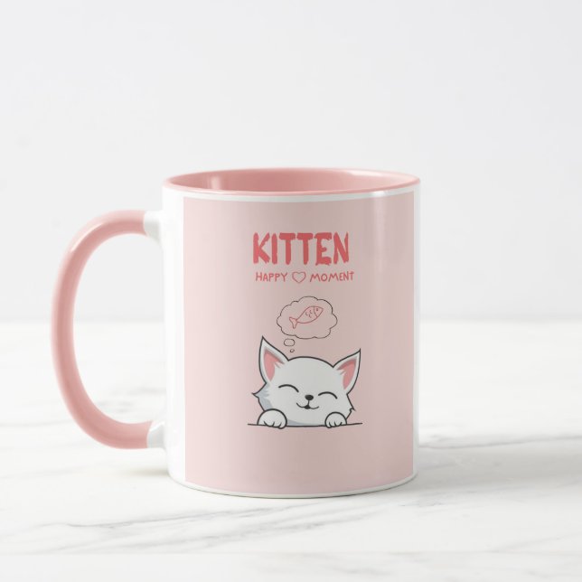 Kattälskare Mugg (Vänster)