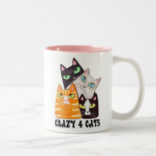 Kattälskare mugg för kaffe