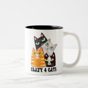 Kattälskare mugg för kaffe