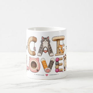 Kattälskare Ordkonst Kaffemugg