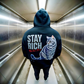 Kattälskare Rik Mentalitet Present T Shirt