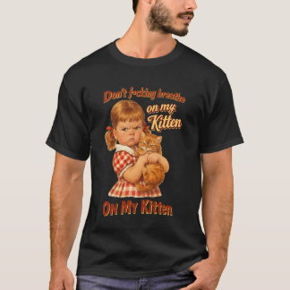 Kattälskare Sarksatisk Andas Inte På Min Katt T Shirt