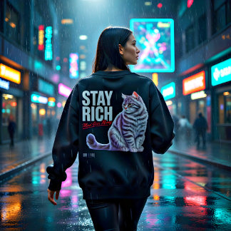 Kattälskare "Sinne över pengar" Rollig finans-tröj T Shirt