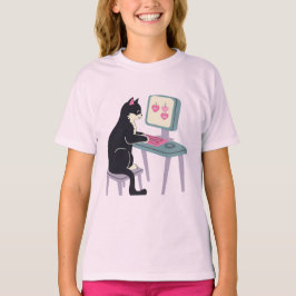 Kattälskare Smokingkatt  T Shirt
