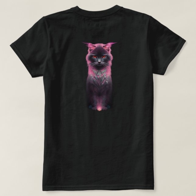 kattälskare t shirt (Design baksida)