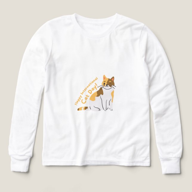 Kattälskare T Shirt (Design framsida)